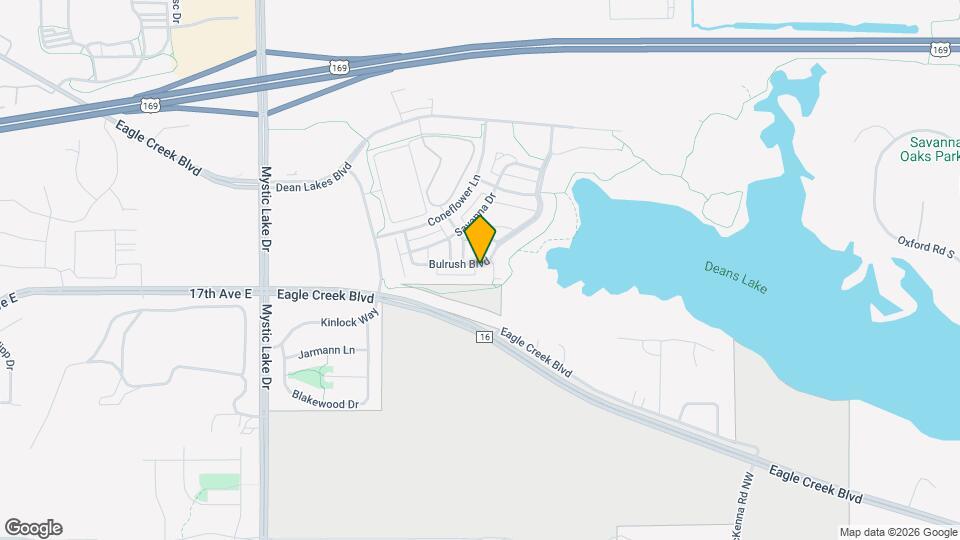 4672 Bulrush Blvd Map and Location Details