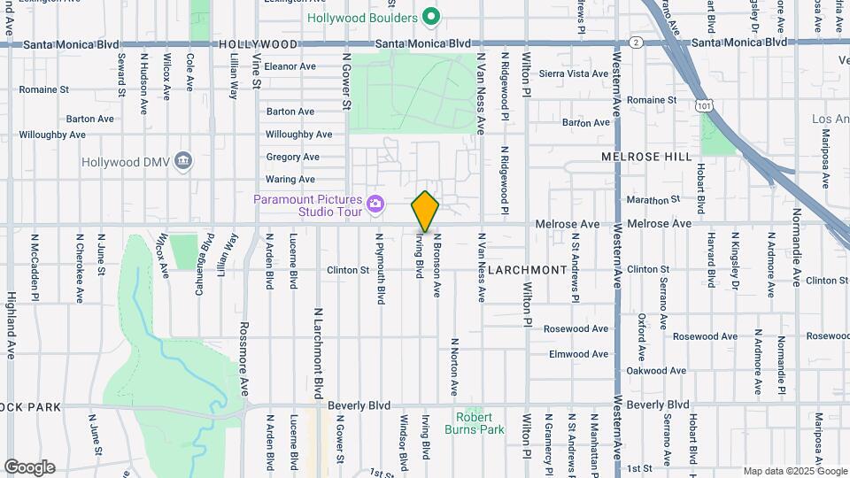 642 N Irving Blvd Mapa y Detalles de la Ubicación