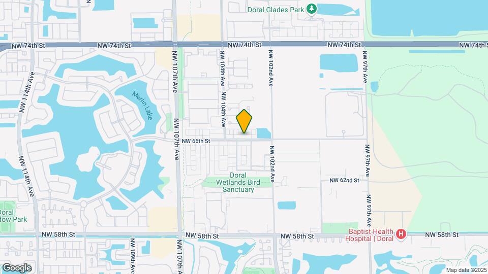 10275 NW 66th St Map and Location Details