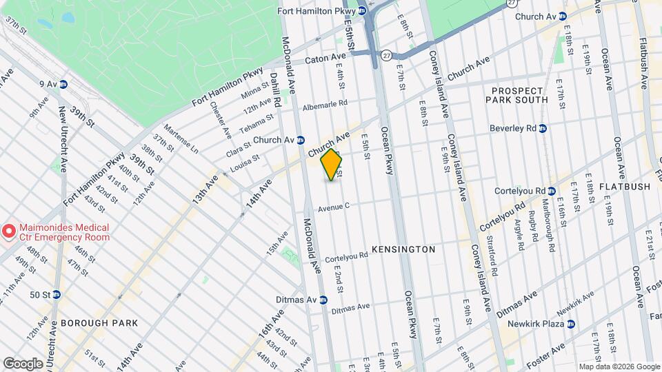 EAST 2 STREET, Unit 3 Map and Location Details