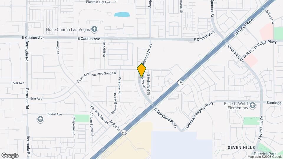 10749 Ackers Dr Map and Location Details
