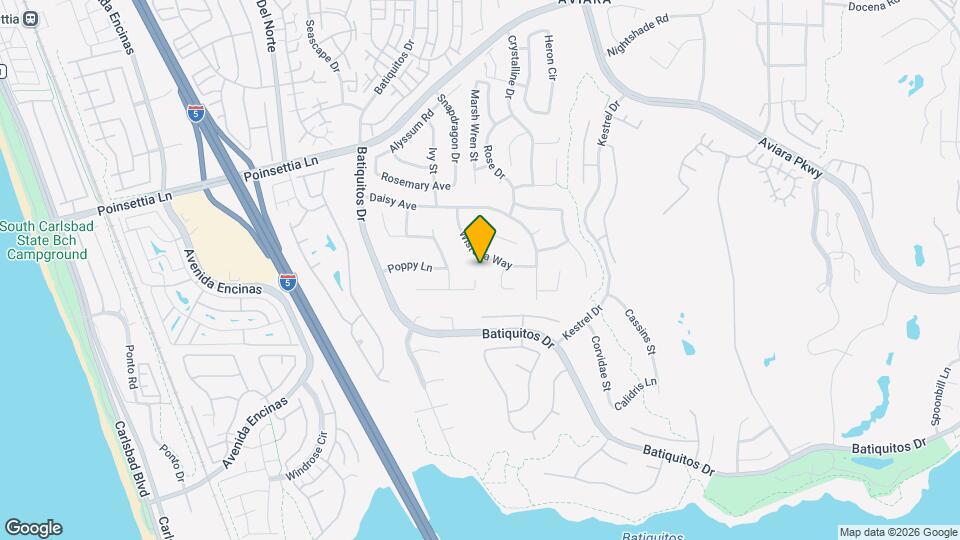 945 Begonia Ct Map and Location Details