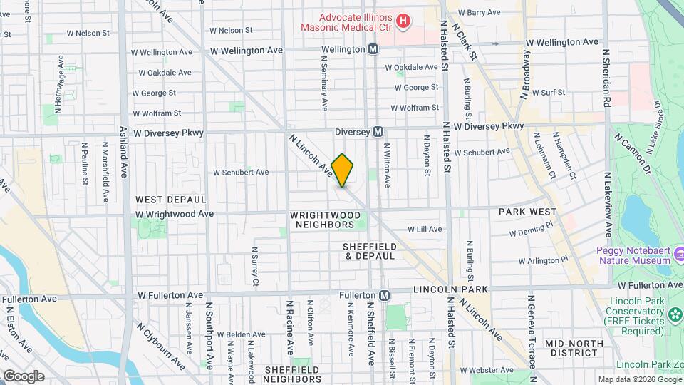 2642 N Lincoln Ave, Unit 3 Mapa y Detalles de la Ubicación