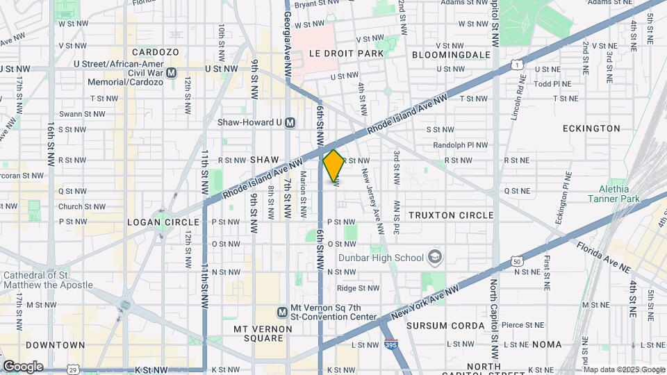 503 Q St NW Map and Location Details