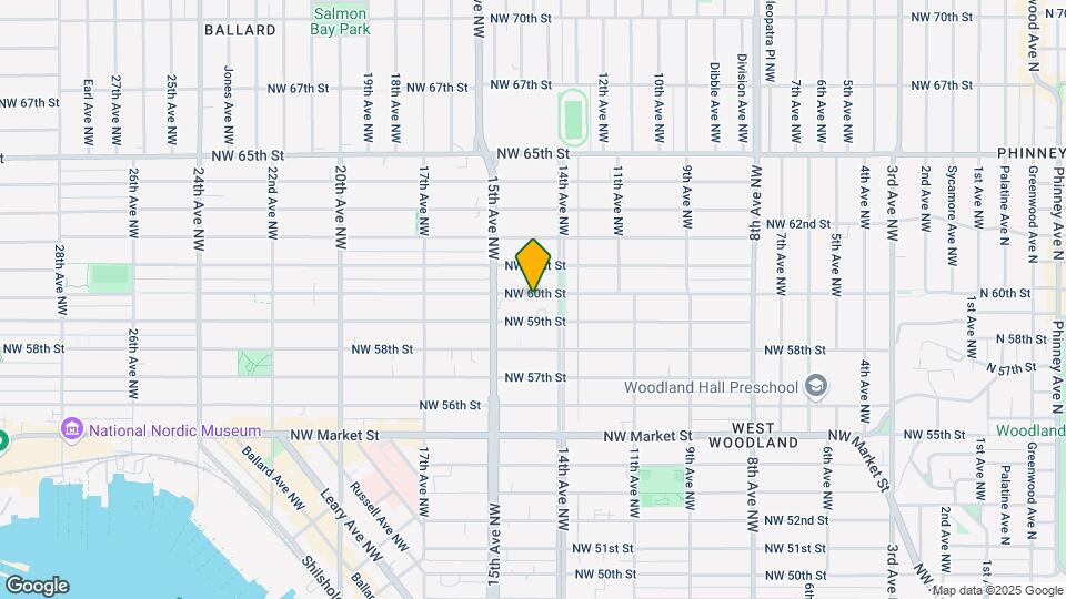 1423 NW 60th St Mapa y Detalles de la Ubicación
