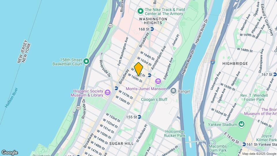 511 W 160th St Mapa y Detalles de la Ubicación