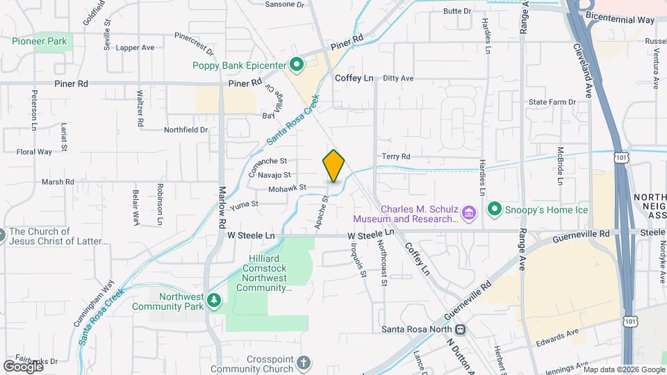 2576 Mohawk Ct Map and Location Details