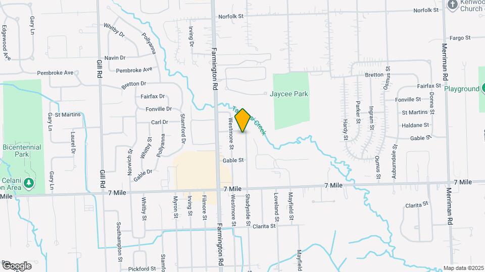 19371 Shadyside St Map and Location Details