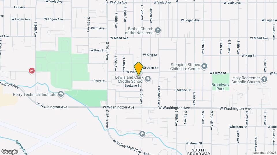 1704 S 12th Ave Map and Location Details