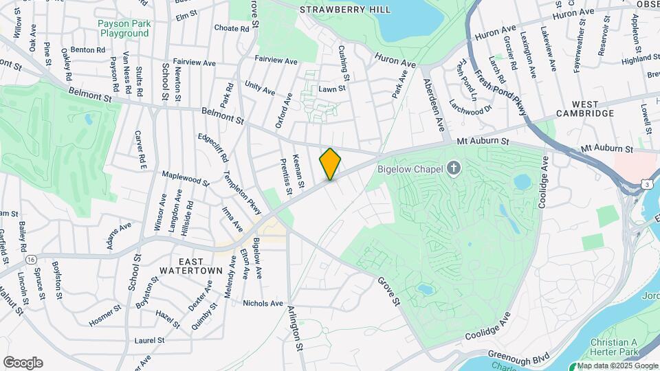 745 Mt Auburn St Map and Location Details