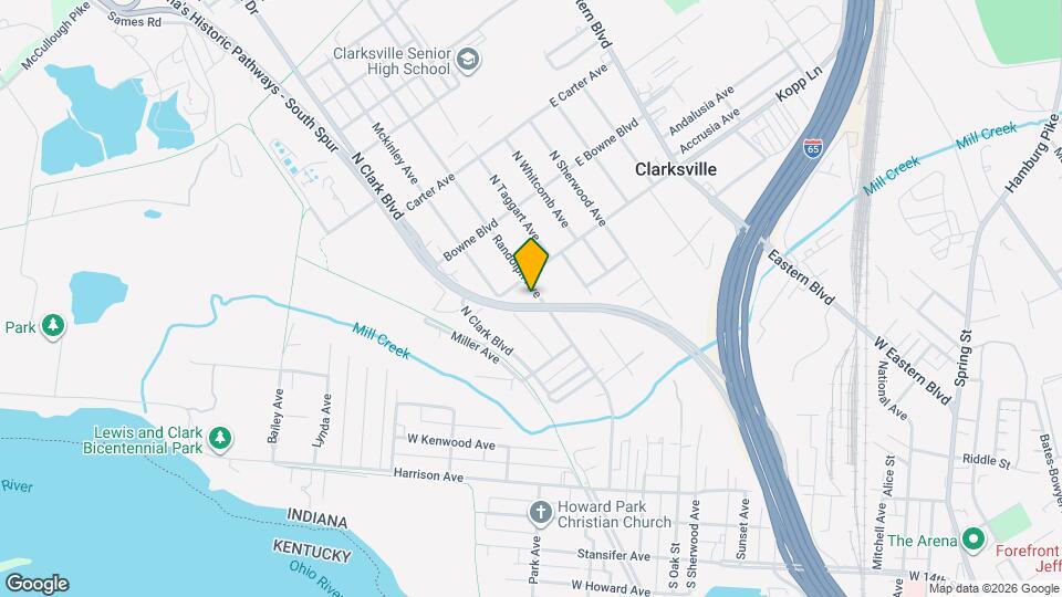 465 Randolph Ave Mapa y Detalles de la Ubicación