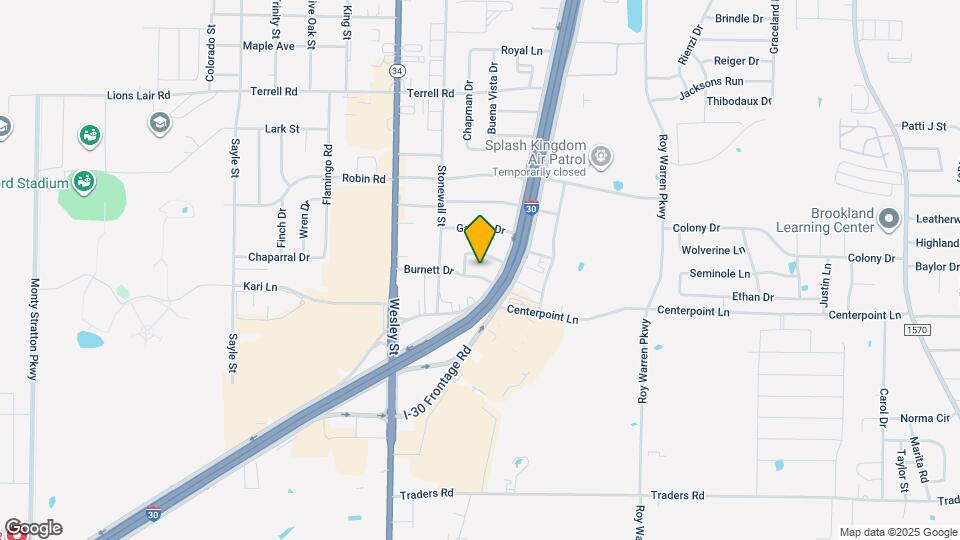 2504 Burnett Dr Map and Location Details