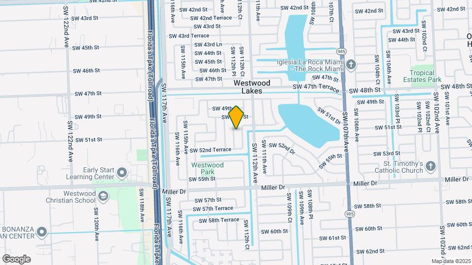 5101 SW 112th Pl Map and Location Details