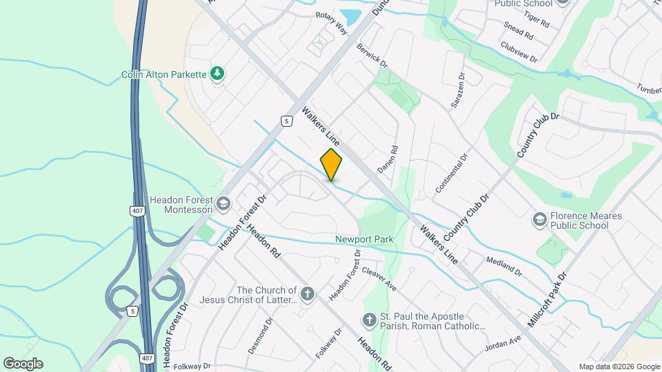 2940 Headon Forest Dr Map and Location Details