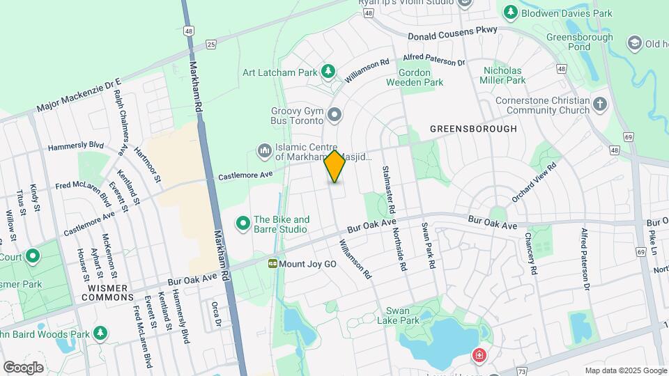 303 Williamson Rd Map and Location Details