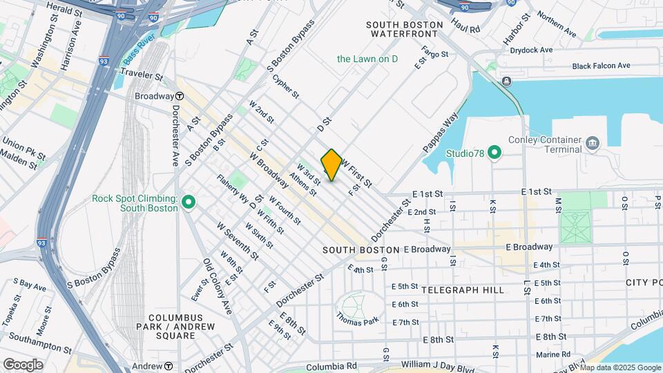 219 Bolton St, Unit 1 Map and Location Details