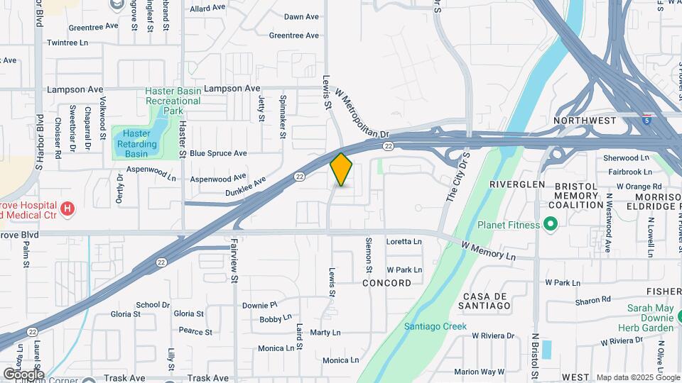 4008 W El Prado Ave Map and Location Details