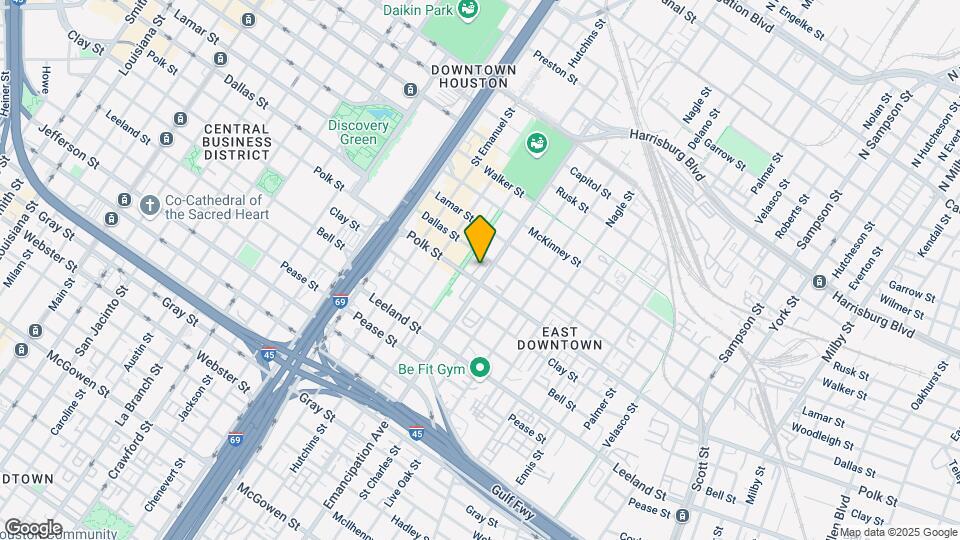 2323 Polk St Map and Location Details