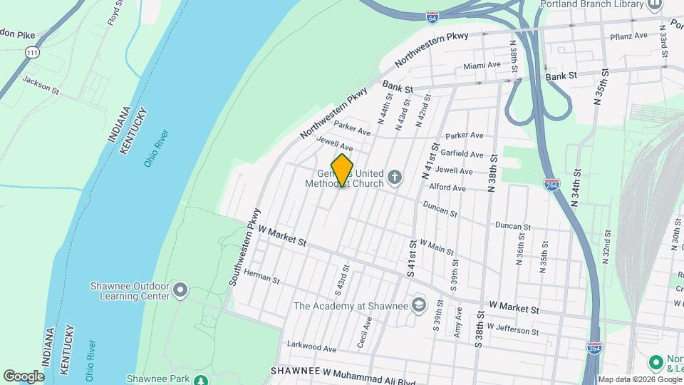 117 N 45th St Map and Location Details