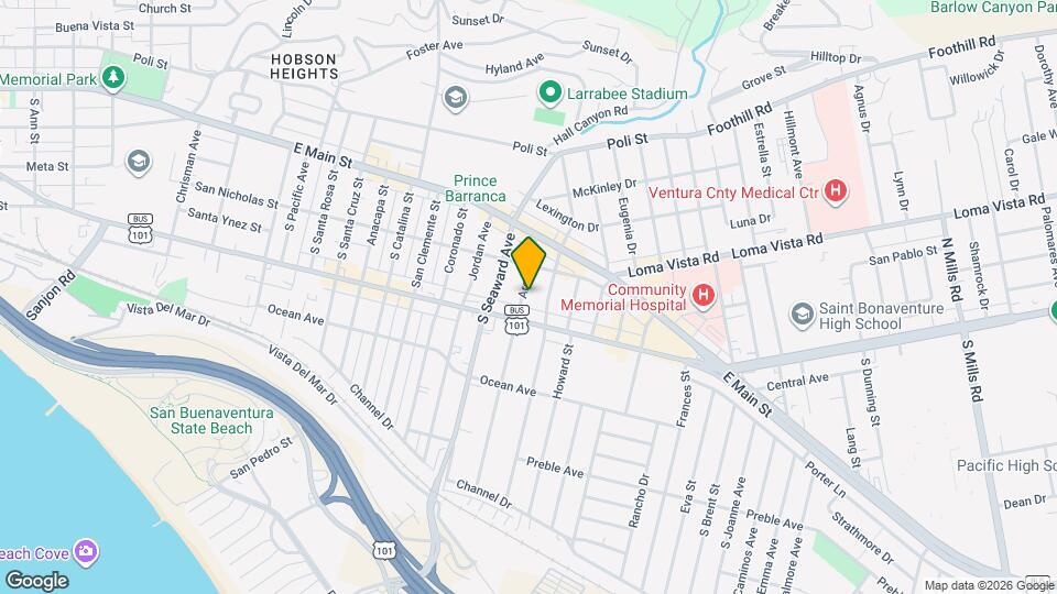 164 Arcade Dr Map and Location Details