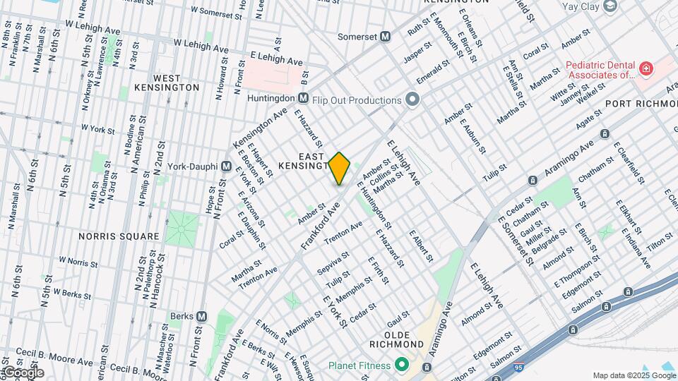 2532 Amber St Map and Location Details