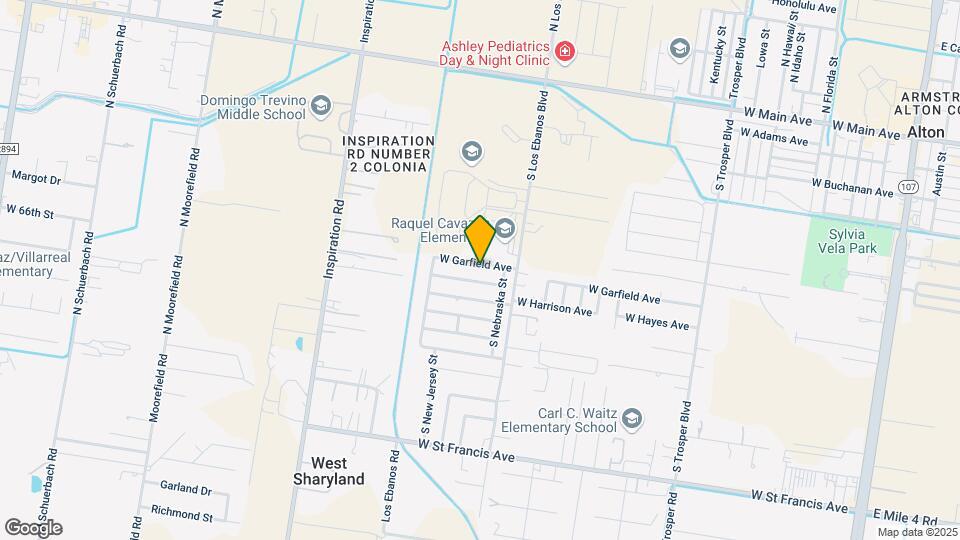 1616 W Garfield Ave Map and Location Details