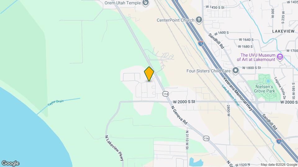 1869 S 1080 W Map and Location Details