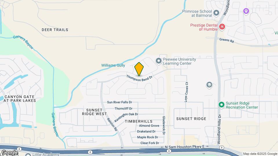 10930 Hillside Creek Dr Map and Location Details