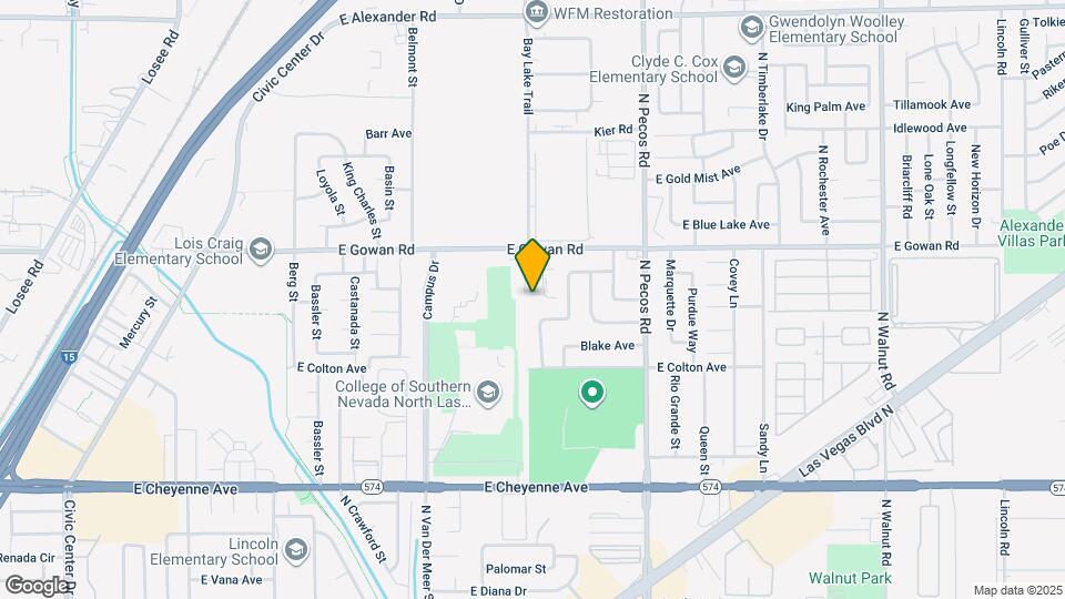 3505 Rio Robles Dr Map and Location Details