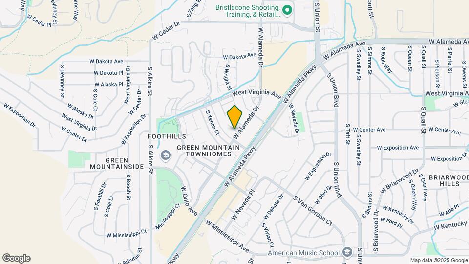12631 W Alameda Dr Map and Location Details