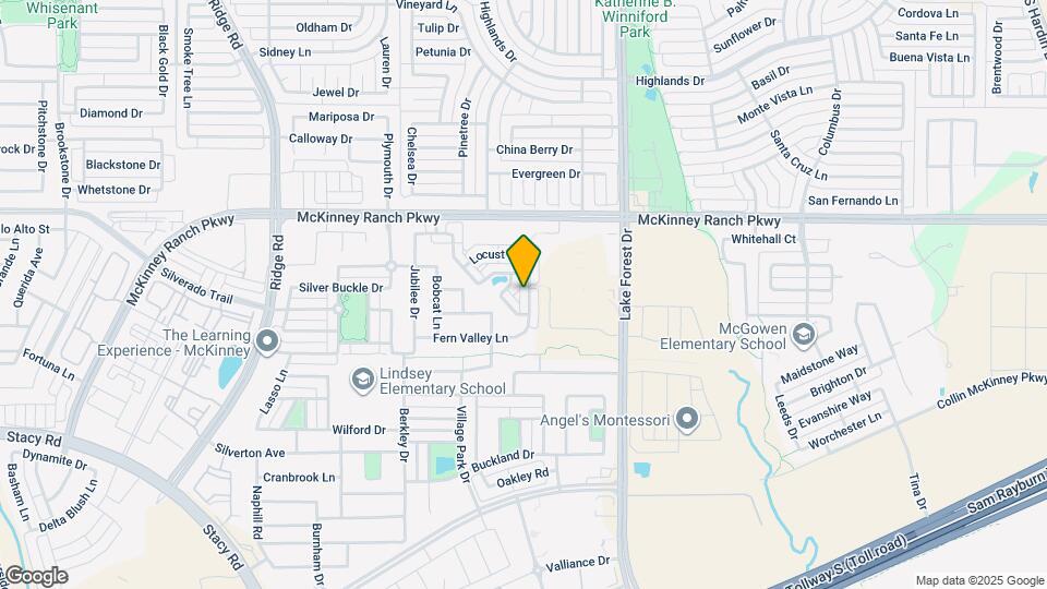 4408 Blackjack Oak Dr Map and Location Details