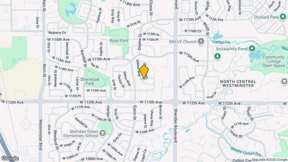 11366 Depew Way Map and Location Details