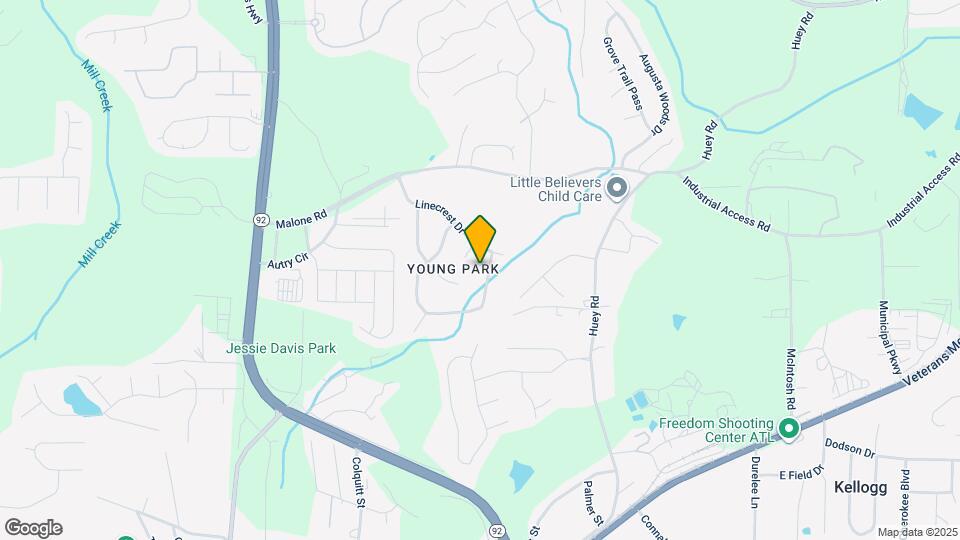 7796 Mountain Creek Way Map and Location Details