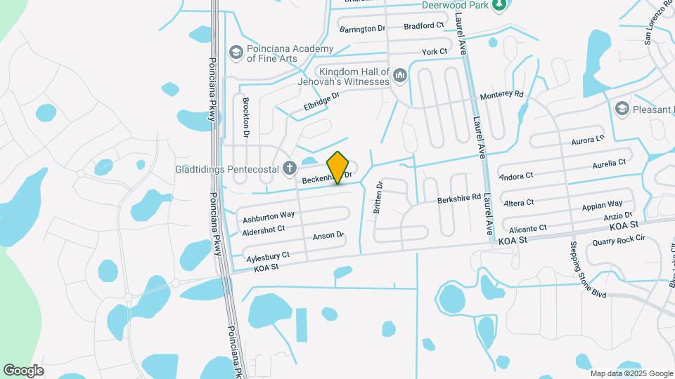 221 Amesbury Ln Map and Location Details