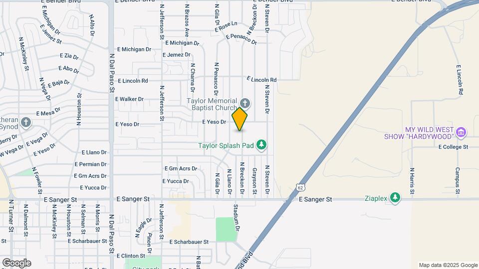 1517 N Breckon Dr Map and Location Details