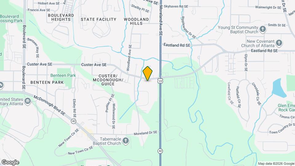 1131 Custer Ave SE Map and Location Details