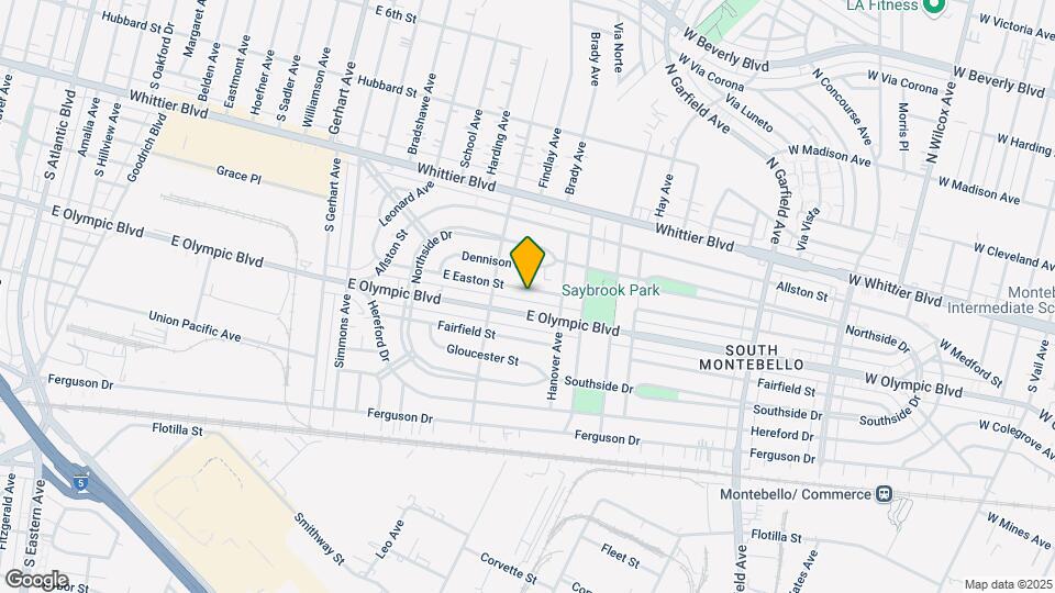 6136-6140 1/2 Easton St Mapa y Detalles de la Ubicación