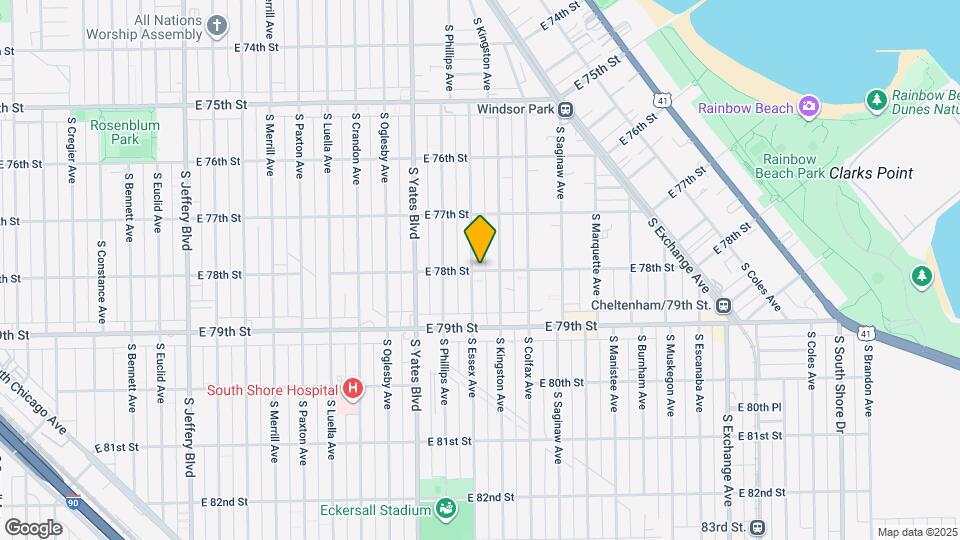 2508 E 78th St Map and Location Details