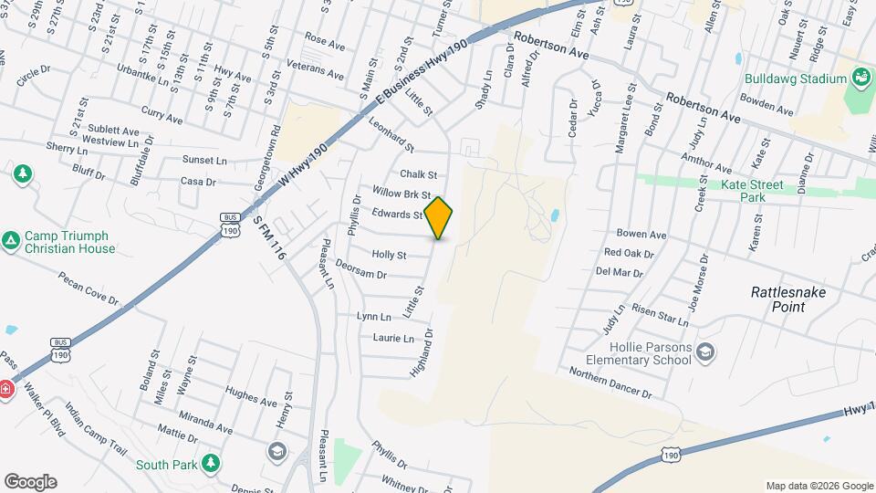 1403 Little St Map and Location Details