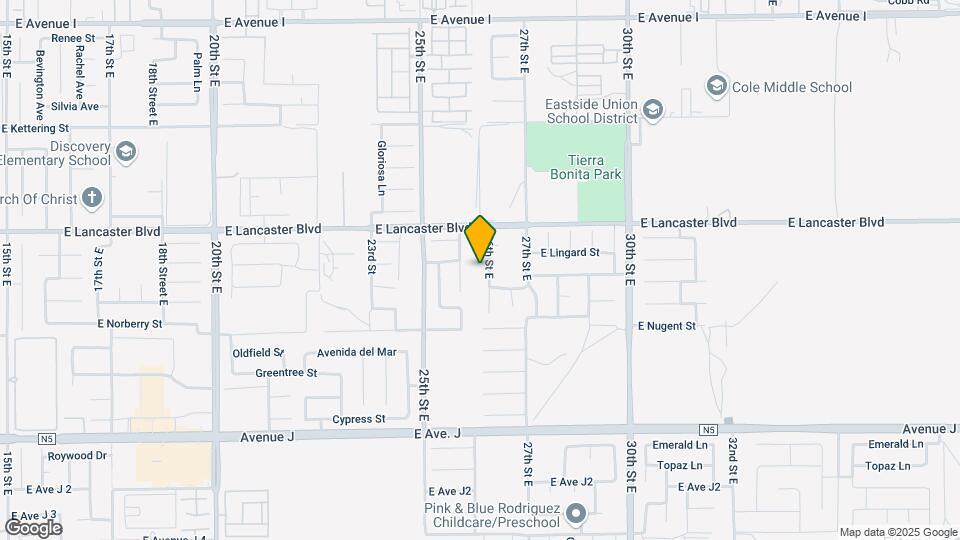 44709 26th St E Mapa y Detalles de la Ubicación