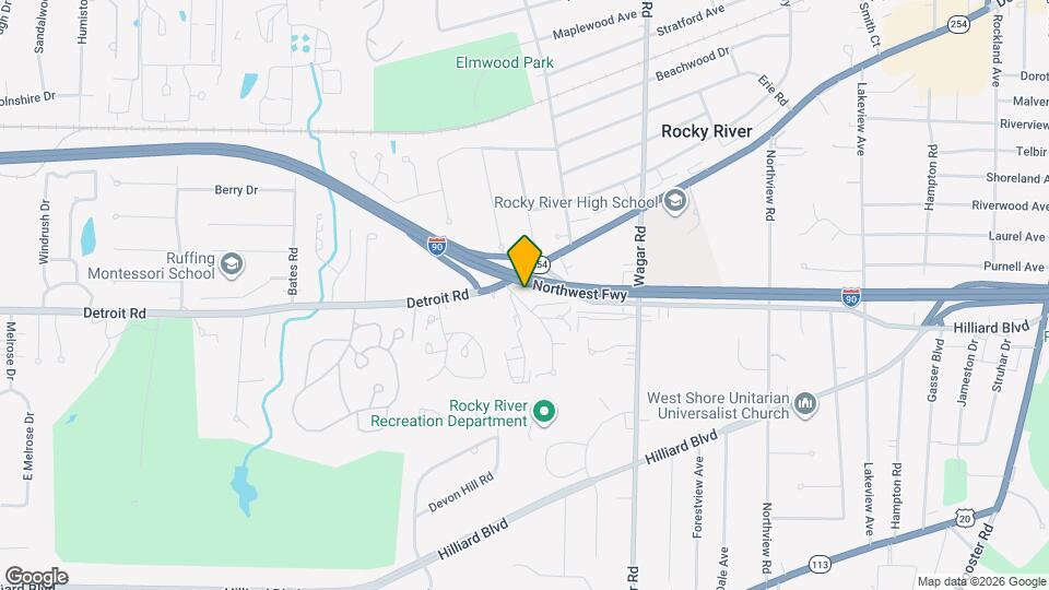 1655 Southbend Dr Map and Location Details