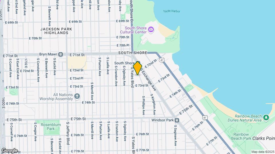 7228 S Phillips Ave Map and Location Details