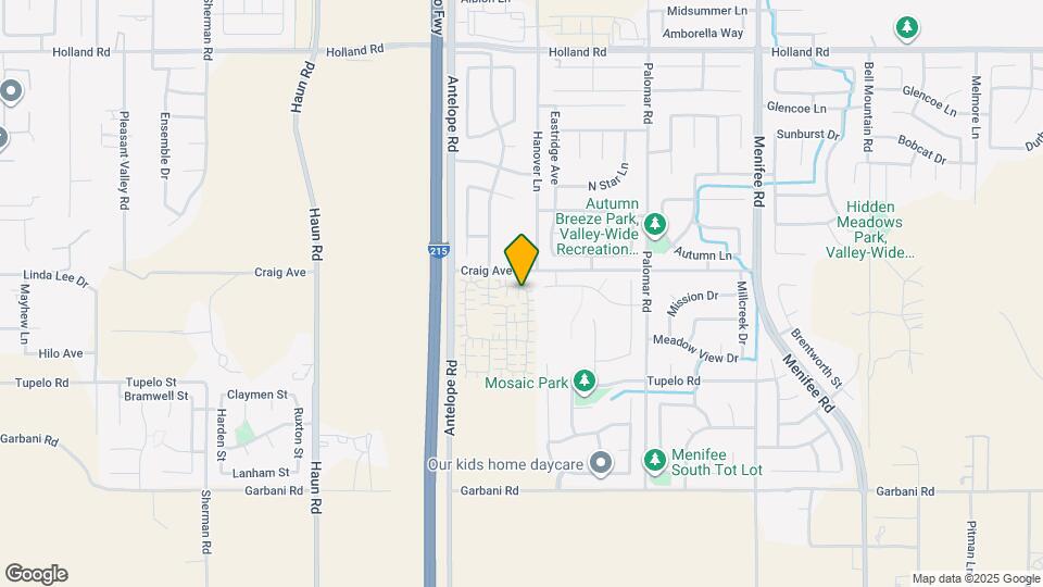 28211 Callie Wy Mapa y Detalles de la Ubicación