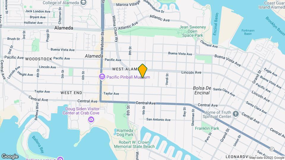 1525 9th St Map and Location Details