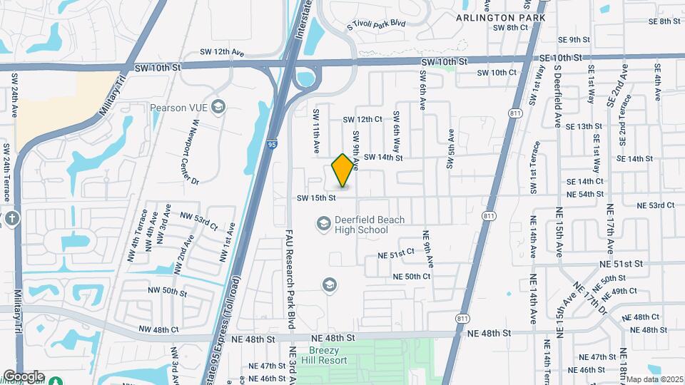915 SW 15th St Map and Location Details