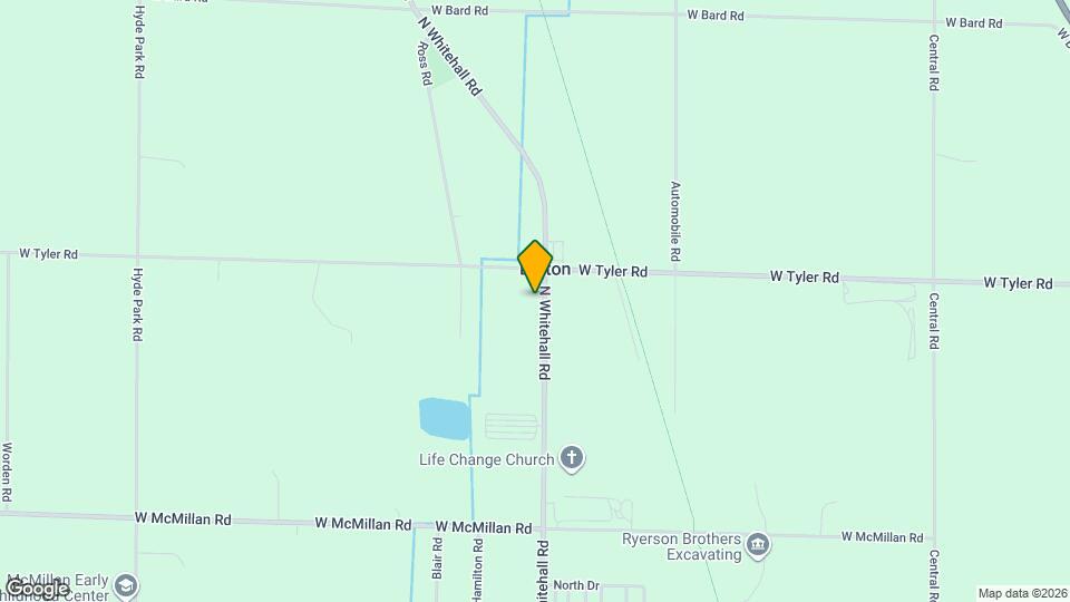 3349 N Whitehall Rd Map and Location Details