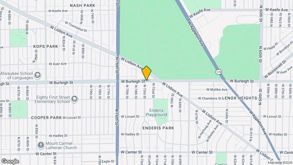 3074 N 73rd St Mapa y Detalles de la Ubicación