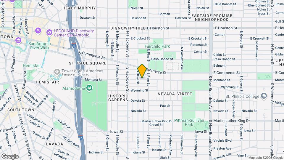 630 Montana St Map and Location Details