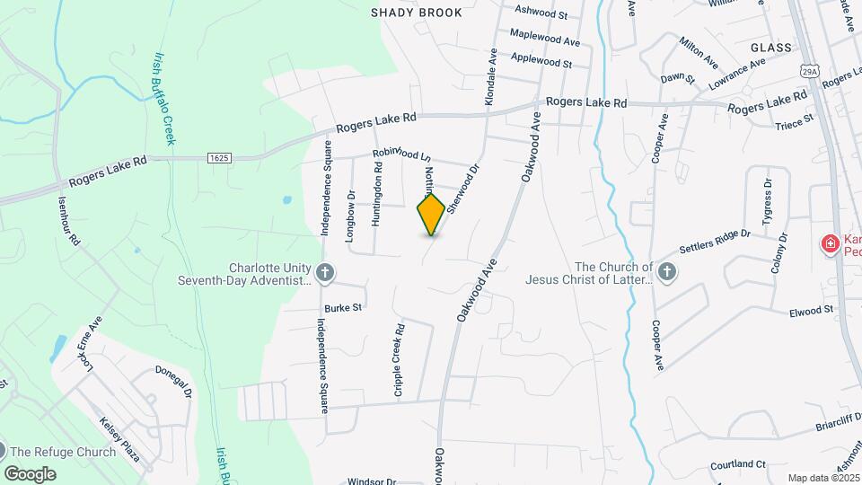 1440 Nottingham Rd Map and Location Details