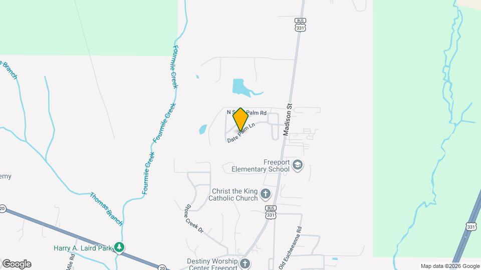 151 Date Palm Ln Map and Location Details